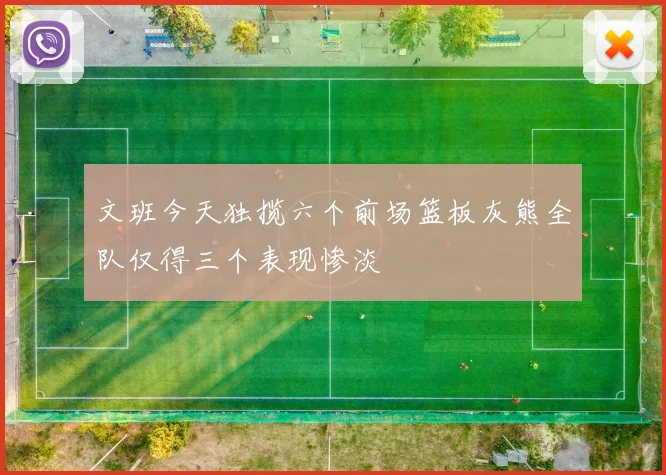 文班今天独揽六个前场篮板灰熊全队仅得三个表现惨淡